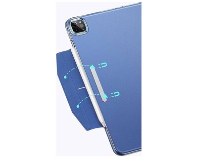 SaharaCase ESR Folio Case for Apple iPad Pro 11" (2nd, 3rd, and 4th Gen 2020-2022), Blue (TB00004)