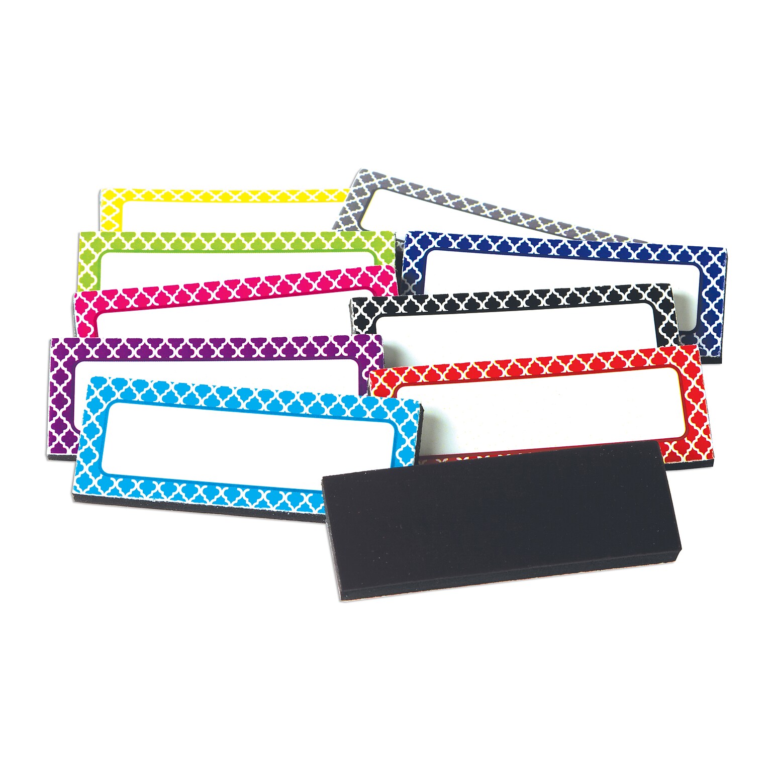 Teacher Created Resources Magnetic Moroccan Labels, 1 x 2.5, 30/Pack (TCR20684)