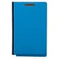 Quill Brand® End-Tab Partition Folders, 2 Partitions, 6 Fasteners, Cobalt Blue, Legal, 15/Box (749026)