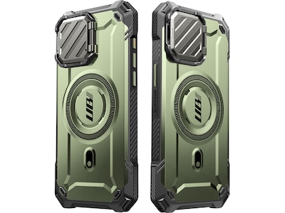SUPCASE Unicorn Beetle MAG XT MagSafe Rugged Case for iPhone 15 Pro Max, Shock-Absorbing, Dark Green (SPH23MX67MGXTGN)