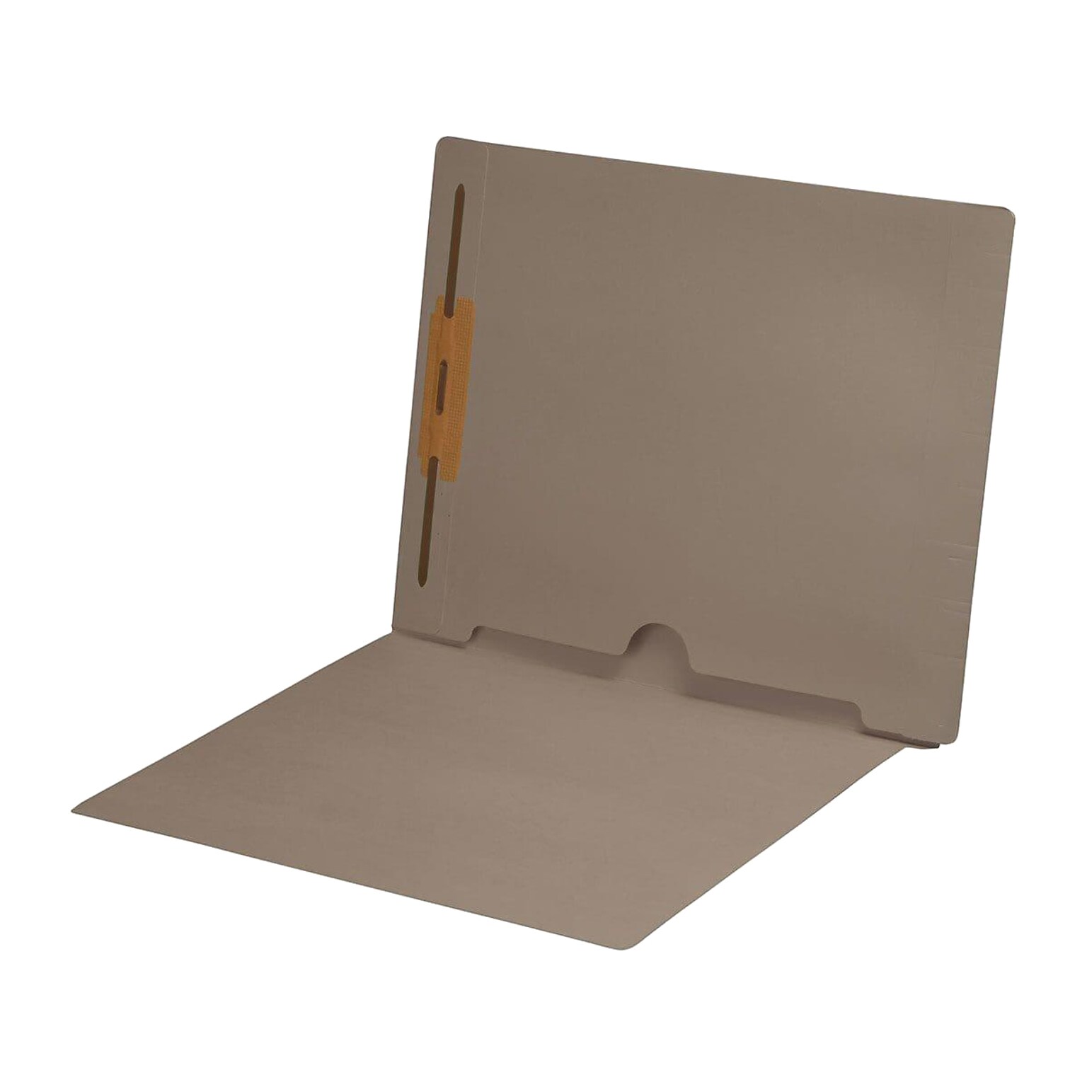 Medical Arts Press End Tab File Folder, Straight Cut, Letter-Size, Gray, 50/Box (S-09018-GRY)
