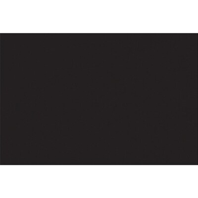 Prang 24 x 36 Construction Paper, Black, 50 Sheets/Pack (P6323)