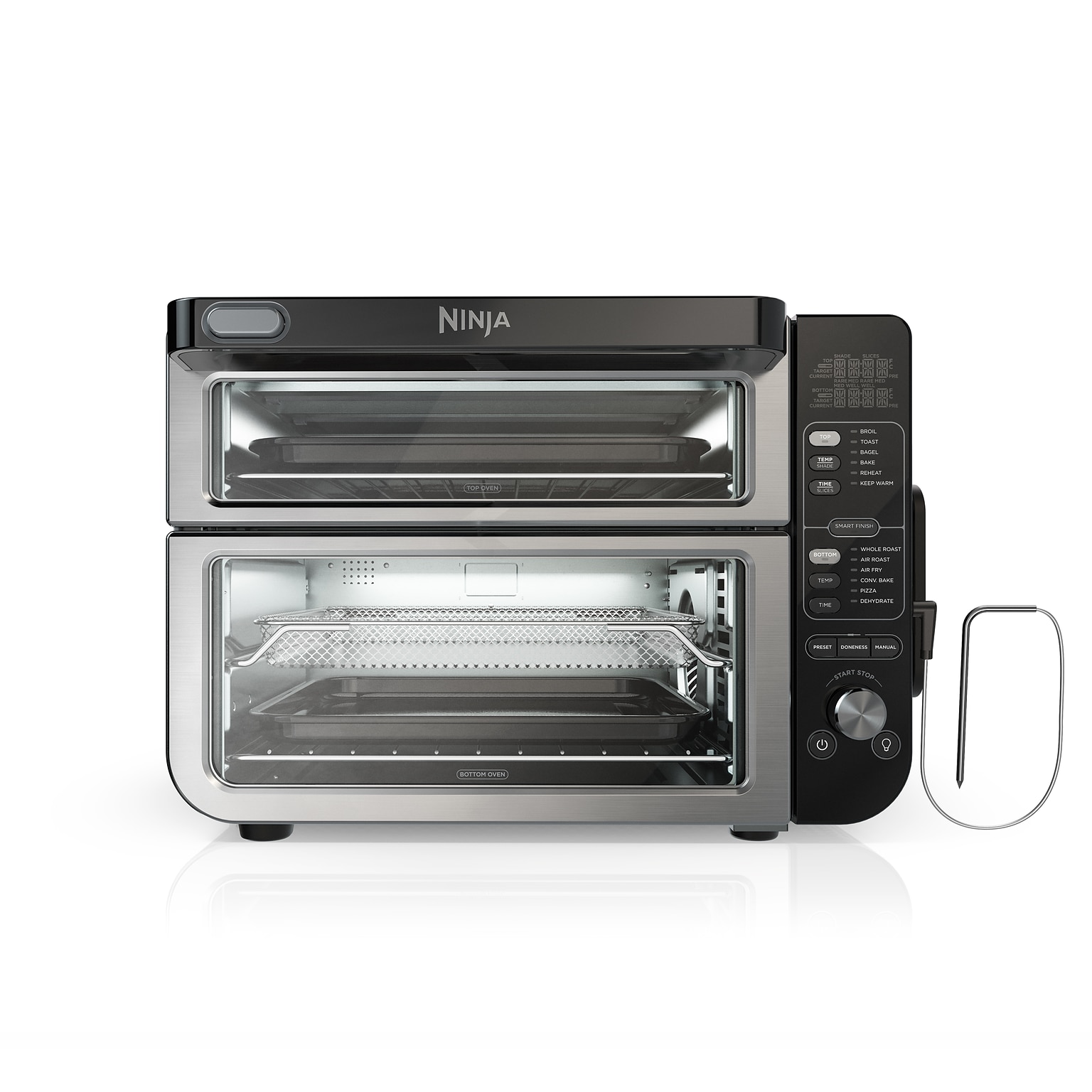 Ninja Double Oven Toaster Oven, Silver (DCT451)
