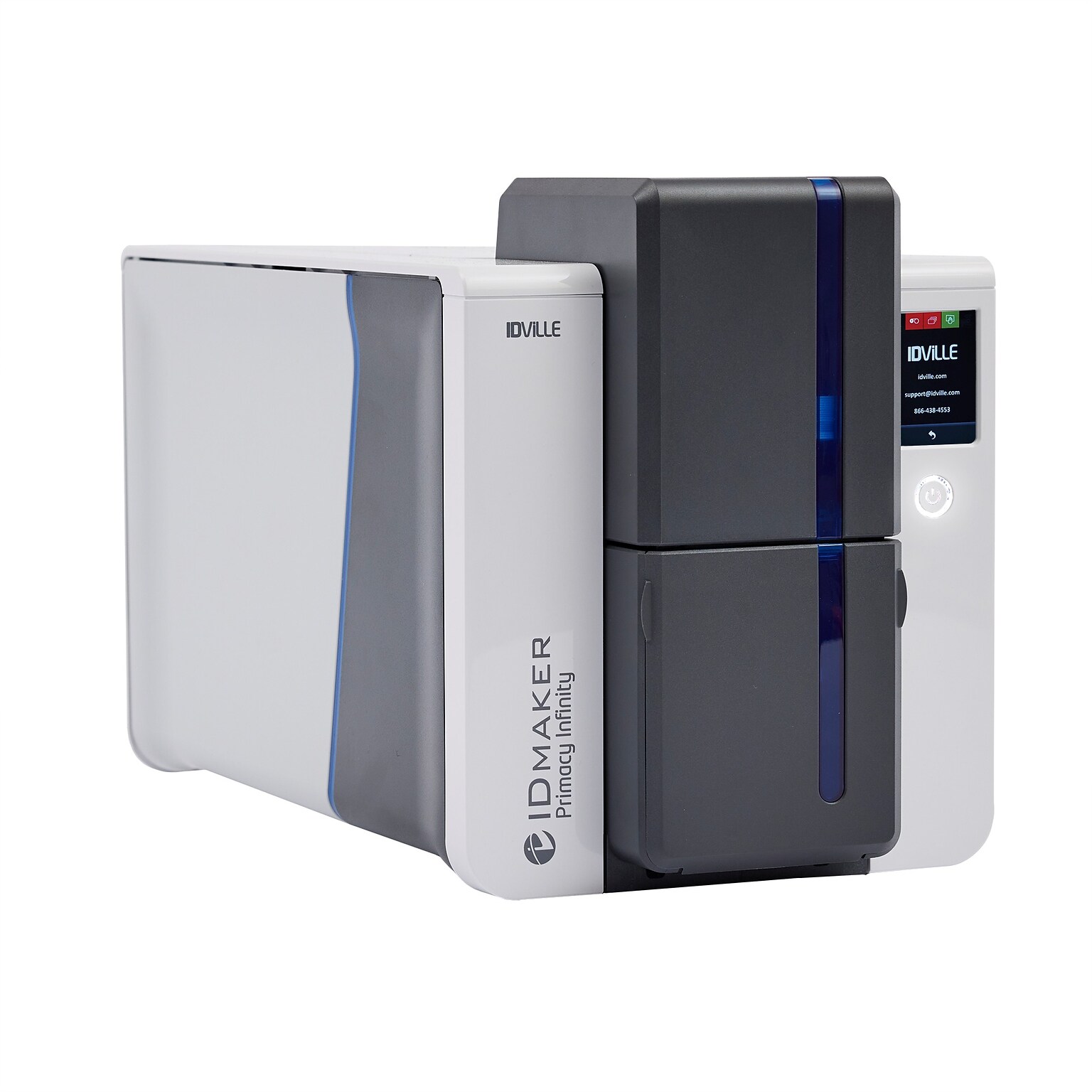 Idville ID Maker Infinity 1-Sided Printer with LCD Screen Starter Kit  (1314230SK31)