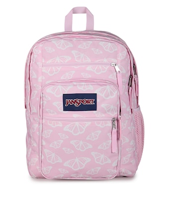 JanSport Big Student Laptop Compatible Backpack, Large, Flutter By Pink (JS0A47JKA4V)