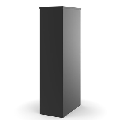 Quill Brand® Commercial 5 File Drawer Vertical File Cabinet, Locking, Black, Letter, 26.5"D (21917D)