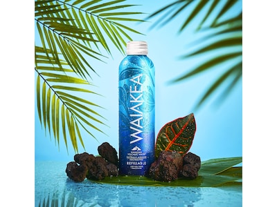 Waiakea Hawaiian Volcanic Water, 22.6 oz., 12 Bottles/Carton (856001)