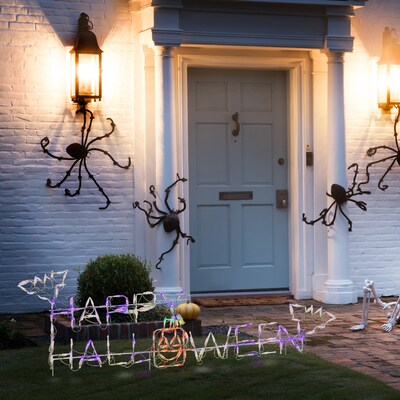 National Tree Company 57 Lighted Happy Halloween Sign (HO76-66806-1)