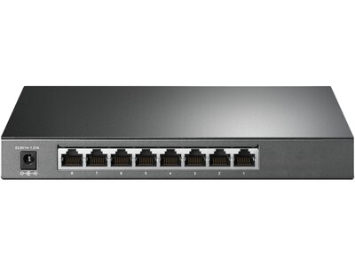 TP-LINK JetStream 8-Port Gigabit Ethernet PoE Smart Switch, Black (TL-SG2008P)