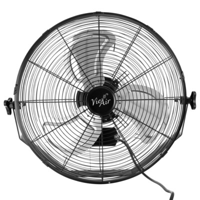 Vie Air 18 Wall Fan, 3-Speed, Black (938109799M)