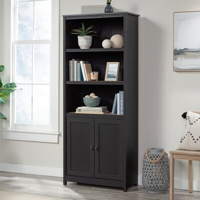Sauder Cottage Road 71H 5-Shelf Bookcase, Raven Oak (431262)