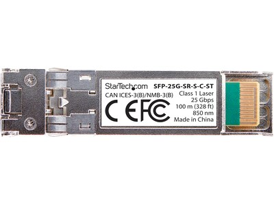 StarTech Multi Mode Cisco Transceiver Module, 25 Gbps (SFP-25G-SR-S-C-ST)