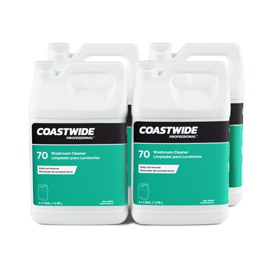 Coastwide Professional Washroom Cleaner 70, 3.78L, 4/Carton (CW700001-A)