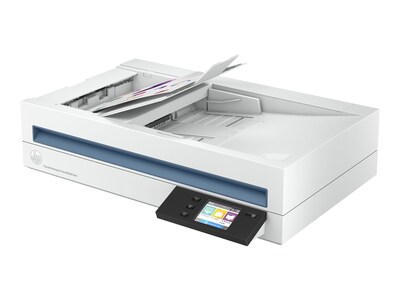 HP ScanJet Enterprise Flow N6600 fnw1 Wireless Duplex Flatbed Document Scanner, White (20G08A#BGJ)