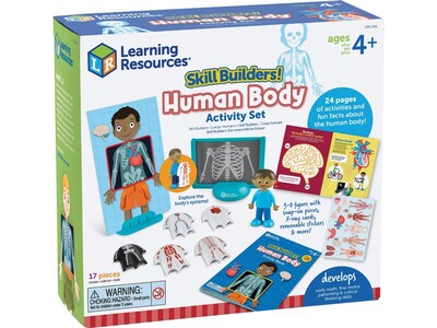 Learning Resources Skill Builders! Human Body Activity Set (LER1261)