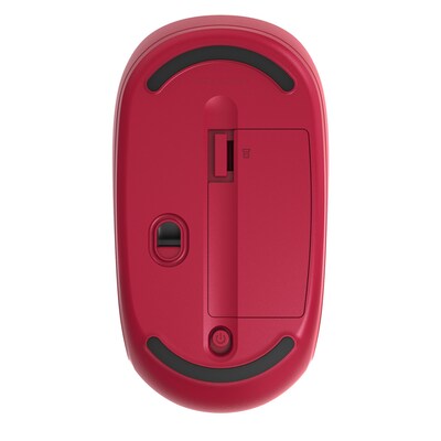 Incase Designed by Microsoft Wireless Mobile 1850 Ambidextrous Optical USB Mouse, Flame Red (U7Z-000