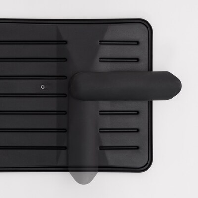 Iris Stainless Steel Dish Rack, Black (586692)