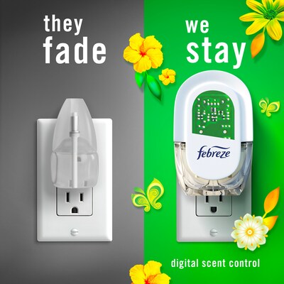Febreze Fade Defy Plug Air Freshener Warmer Refill, Gain Original Scent, 0.87 fl. oz., 3/Pack (54341)