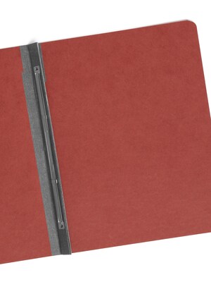 Smead Premium Pressboard 2-Prong Report Cover, Letter Size, Red (81752)