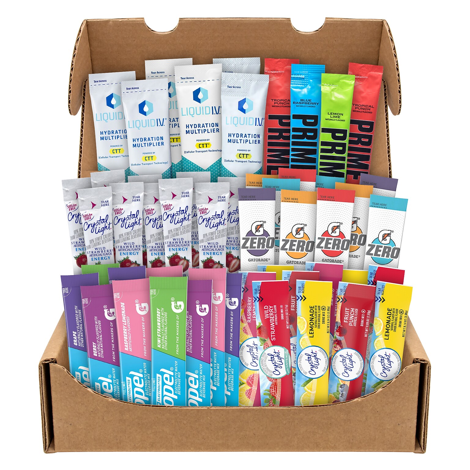 Snack Box Pros Drink Mixes Snack Box, 50/Box (700-00165)