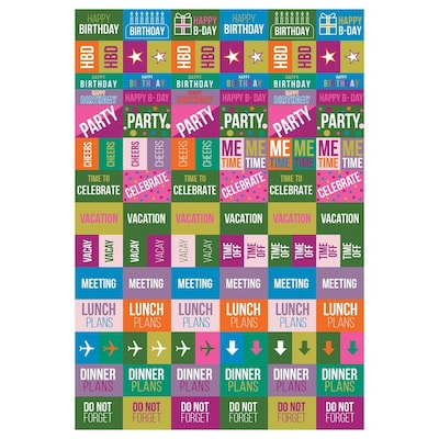 2027 TF Publishing Graphic Petals 6.5" x 8"  Weekly & Monthly Standard Planner, Paperboard Cover, Multicolored (27-9208)
