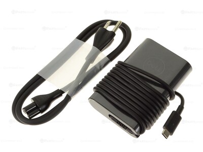 Dell 65W USB TypeC Power Adapter for Chromebook 13, Black (JJV9D)