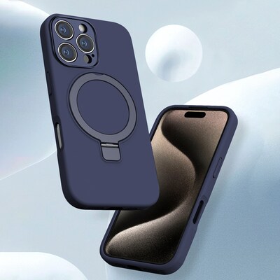 SaharaCase Venture MagSafe Phone Case for iPhone 16 Pro Max, Shock Absorbing, Midnight Blue (CP00694)