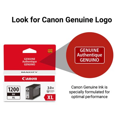 Canon PGI-1200 XL Black High Yield Ink Cartridge   (9183B001)