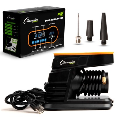 Champion Sports Smart Digital Inflator, Black (CHSDIGX)