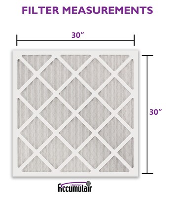 Brighton Professional™ MERV 13 30 x 30 x 1 (Actual Size) Pleated 1 Air Filter; 4/Pack (FD30X30A_