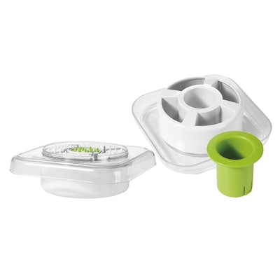 Starfrit Cubing Pro Mandoline Slicer, White & Green (092917-001-0000)