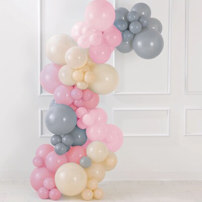Party City Latex Balloon Garland Kit, Boho Warm, 90/Pack (AM111842)