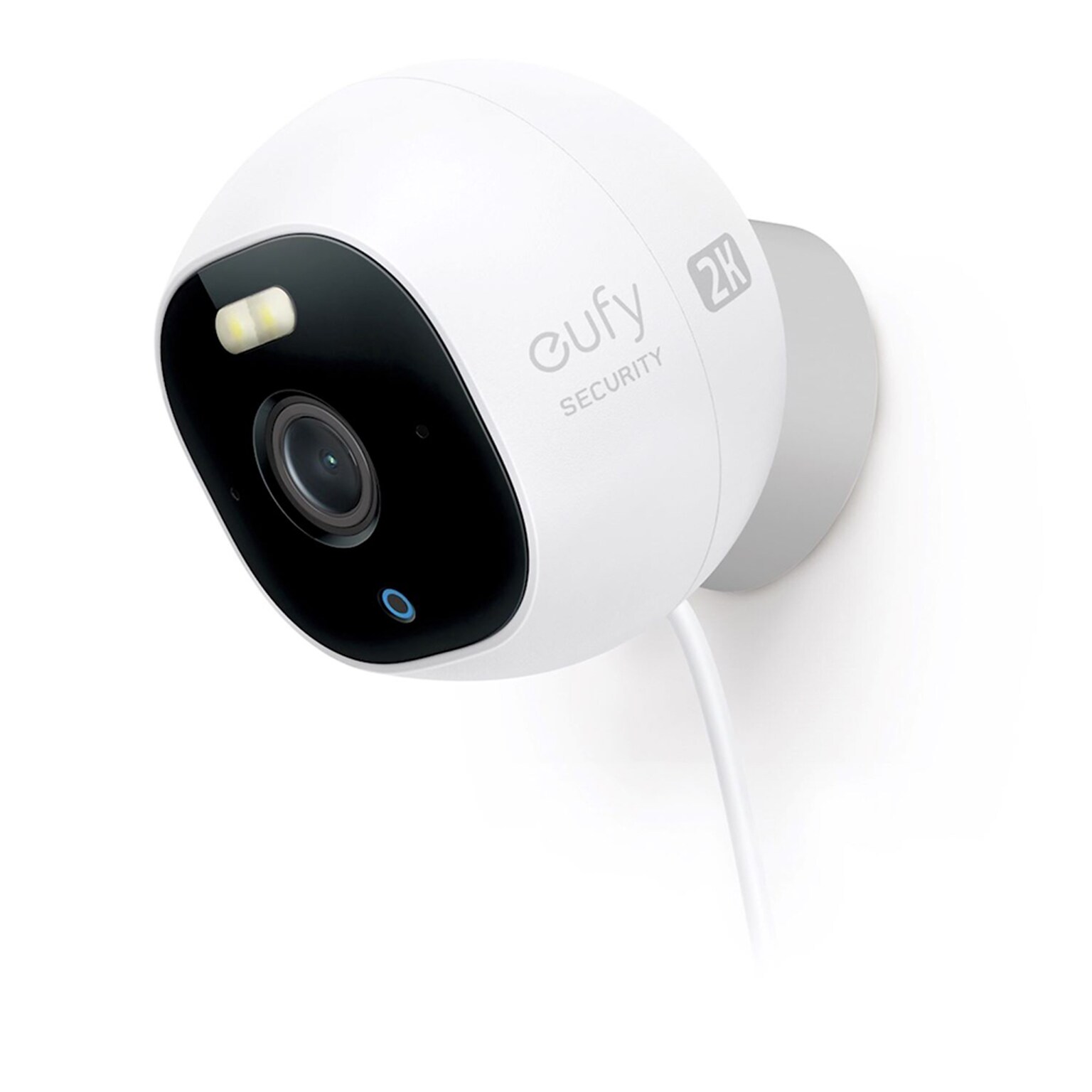 Eufy Indoor Wireless Pan and Tilt Security Camera, White (T8414J21)