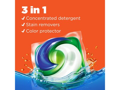 Tide PODS HE Laundry Detergent Capsules, Coldwater Clean Original, 66 Oz., 76/Pack, 4 Packs/Carton (09165CT)