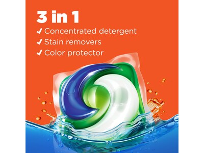 Tide PODS HE Laundry Detergent Capsules, Coldwater Clean Original Scent, 66 oz., 76 Capsules/Pack, 4 Packs/Carton (09165CT)