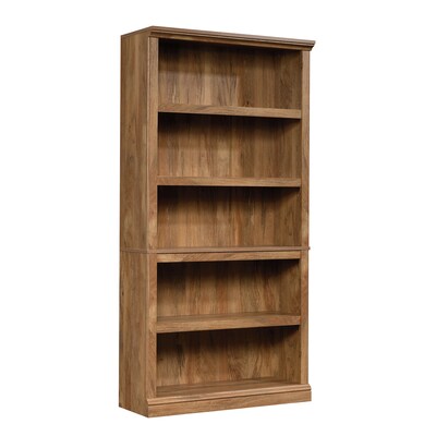 Sauder Select 70H 5-Shelf Bookcase, Sindoori Mango (426473)