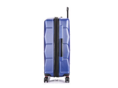 DUKAP Zonix 32.28" Hardside Suitcase, 4-Wheeled Spinner, Blue (DKZON00L-BLU)