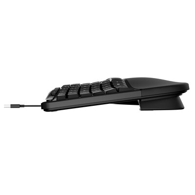 Incase Designed by Microsoft Wired Ergonomic Keyboard, Black (LXM-00001)