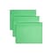 Smead Heavy Duty TUFF Recycled Hanging File Folder, 3-Tab Tab, Letter Size, Green, 18/Box (64042)