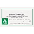 Medical Arts Press® 2-Color Eye Care Appointment Cards; Eye Care