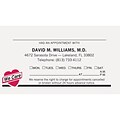 Medical Arts Press® 2-Color Medical Appointment Cards; We Care
