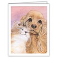 Medical Arts Press® Veterinary Greeting Cards; Cat And Dog,  Personalized