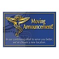 Medical Arts Press® Medical Standard 4x6 Postcards; Moving Announcement