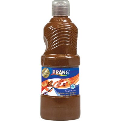 Prang® Washable Finger Paint, Brown, 16 oz.