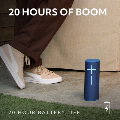 Ultimate Ears MEGABOOM 4 Wireless Portable Bluetooth Speaker, Active Black (984-001964)