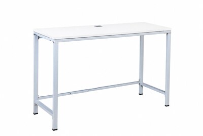 Boss Office Products Simple System 66W Desk, White (SGSD031-102-WT)