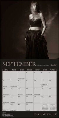 2026 BrownTrout Taylor Swift 7" x 7" Monthly Wall Calendar (9798330707706)