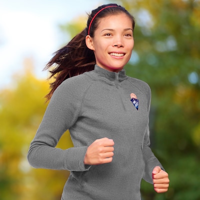 POD ADLT 1/4ZIP FLEECE PLLOVER FC