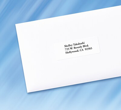 PRES-a-ply Laser/Inkjet Address Labels, 1 x 2-5/8, White, 30 Labels/Sheet, 100 Sheets/Box (30600)