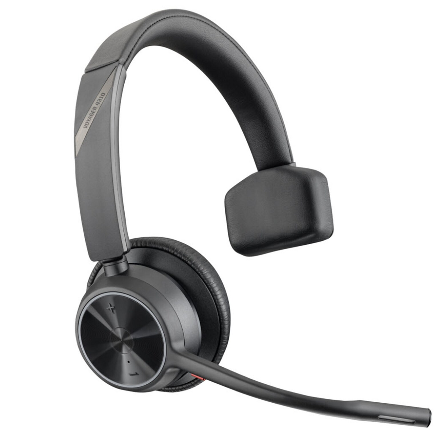 Poly Voyager 4310 UC Wireless Noise Canceling Bluetooth Stereo Phone & Computer On-Ear Headset, MT Certified (7E2L6AA#ABA)